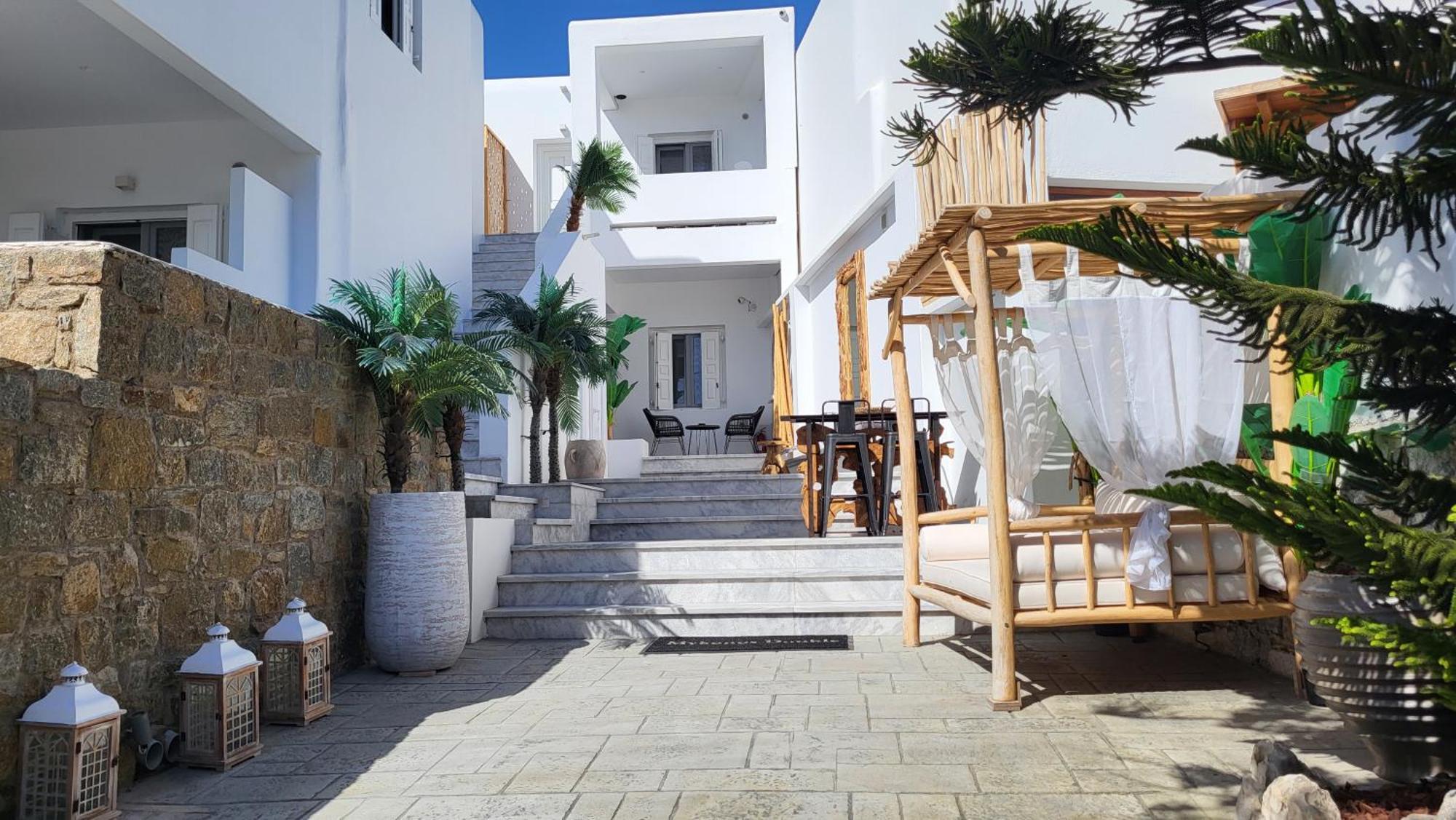 Mykonos Double Luxury Mini Suites - Adults Only 아노 메라 외부 사진